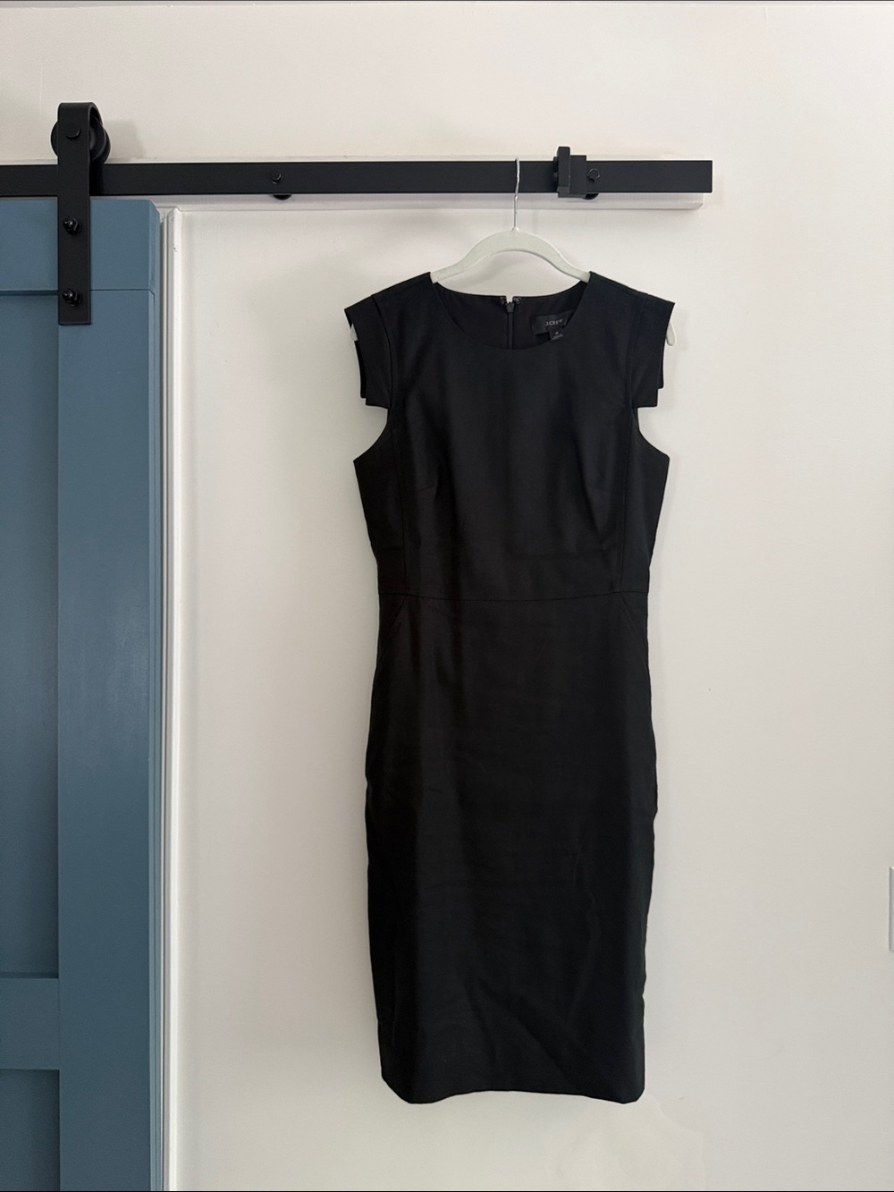 Jcrew Resume Dress - black linen